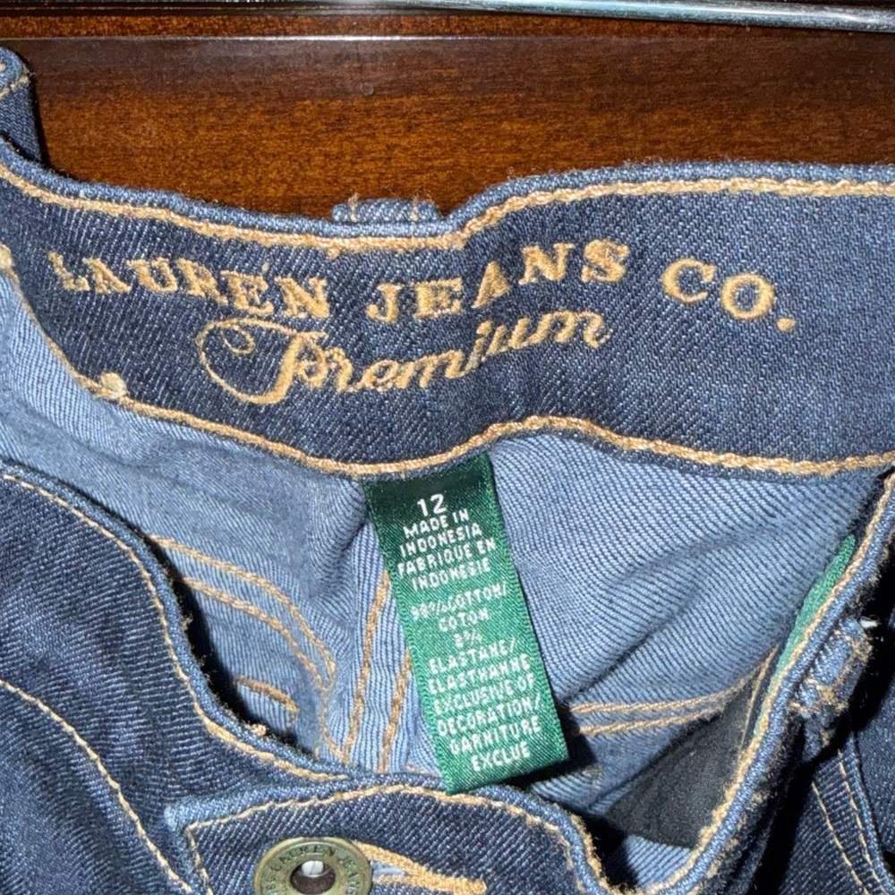 Ralph Lauren Classic Bootcut Dark Blue Women's Jeans